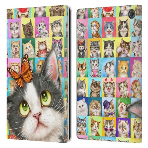 Étui Fire Max 11 Head Case Designs portefeuille cuir chat