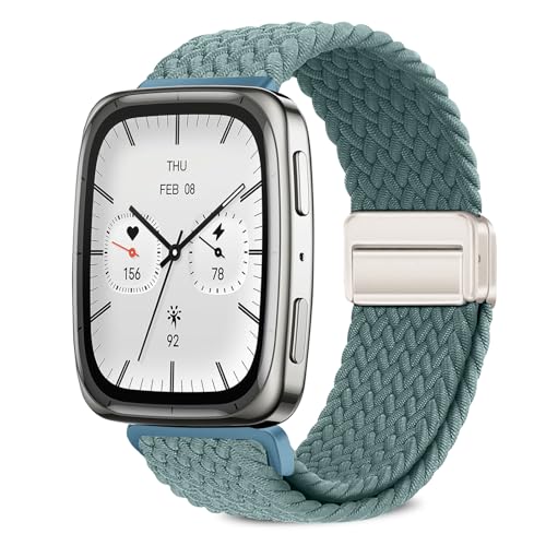 [VanHooc] 20mm voh for Amazfit T-Rex 3 Pro 44mm/Active 2/2 Square/GTR Mini/GTS 4/GTS 4 Mini iC pxg uCfbh ґgxg Lk }Olbg