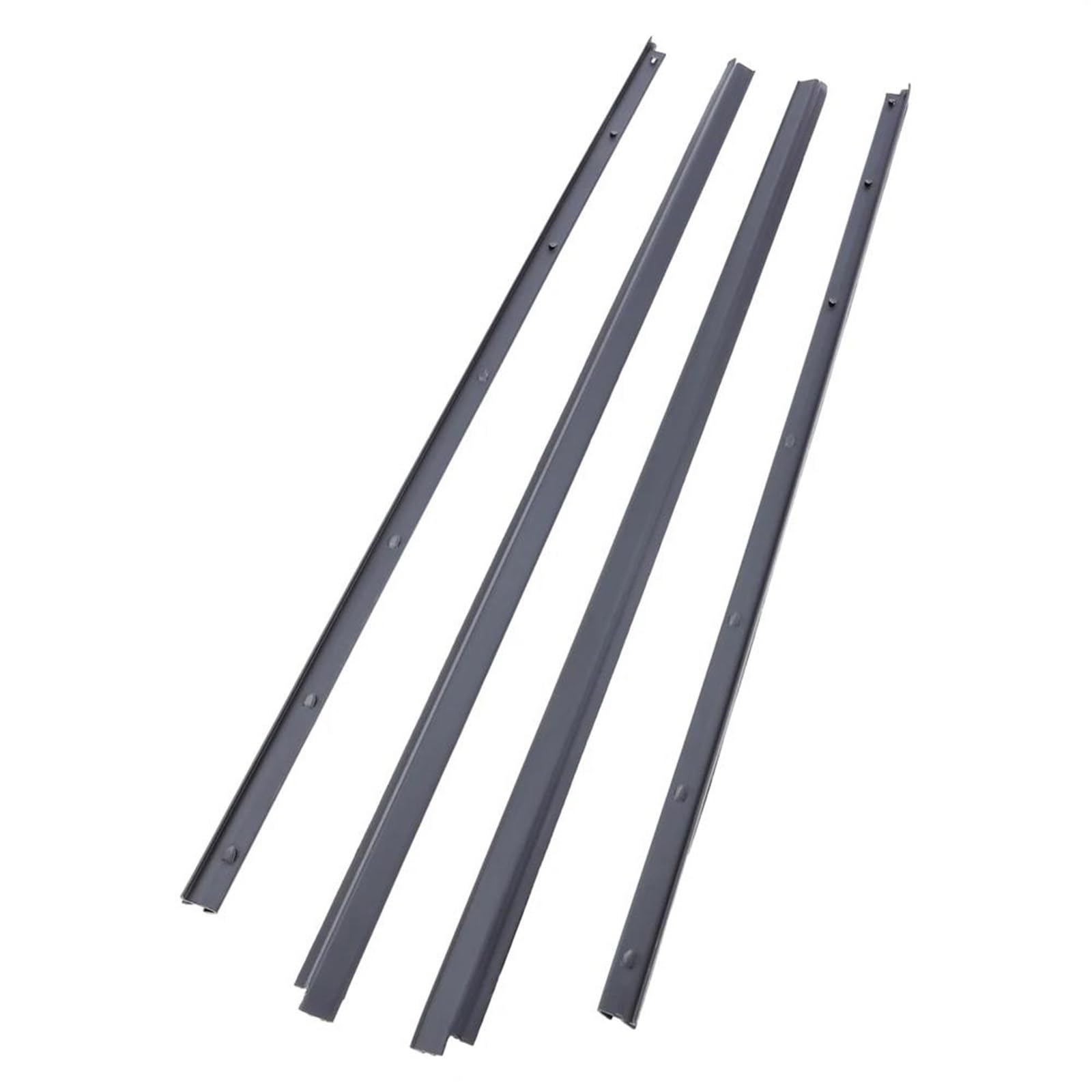 for Nissan for Hardbody for Navara D21 1986-1997 Window Glass Seals Door Belt Rubber Weatherstrip 4Pcs ATGCBCAUF