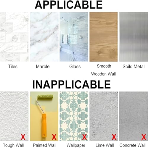 Image of Shelf-Adhesive Bathroom & Kitchen Corner Storage Organizer Rack /Shelf Wall Mounted (No Drilling Required) | Bathroom Accessories Metal with Powder Coated Finish (Black, Pack of 2)