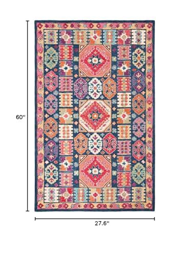Tapete Safavieh Boho de Lana 2'3" x 5' miniatura 2