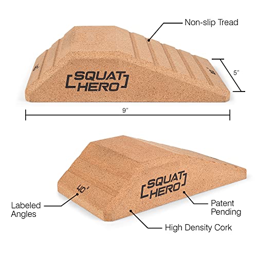 Using Squat Hero Cork Wedge for Full Depth Squats