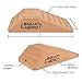 Squat Hero, Cork Squat Wedge Block, Perfect for Knees Over Toes and Full Depth Squat Training, Patent Pending Non-Slip Slant Board, Deadlift Wedge, Calf Stretcher, Quantity 2