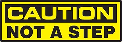 Accuform Signs LSTF610XVE Safety Label, Legend