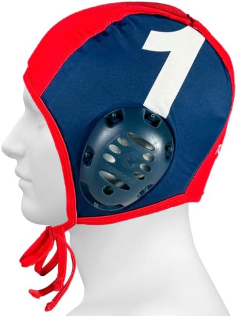 KAP7 Padded Goalie Water Polo Cap- Tuff Cap XRD- Navy