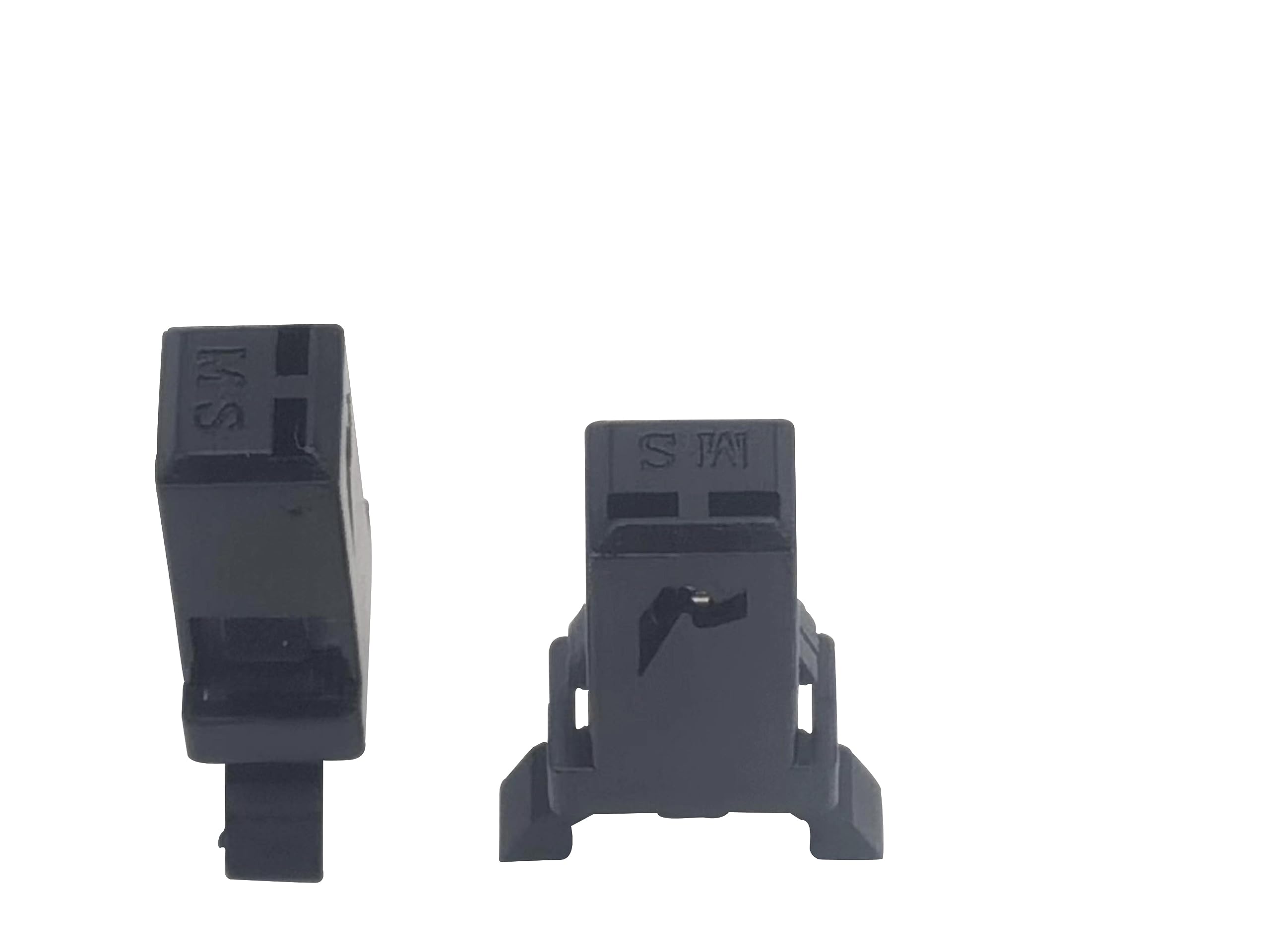（Black ） 2pcs Small PR-001 Door Lock Switch Lock Widely Used in Electronic appliances Computer Display Screens Rice cookers Microwave ovens Set Top Box TV EVD DVD Door Cover