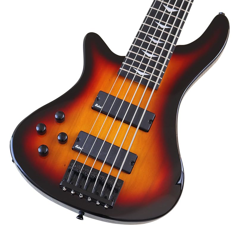 Amazon | 左利き用 6弦エレキベースギター 43インチ ソリッドバス