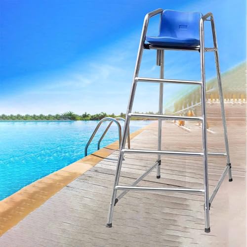 Silla de Socorrista para Piscina Interior y Exterior 1.8 m
