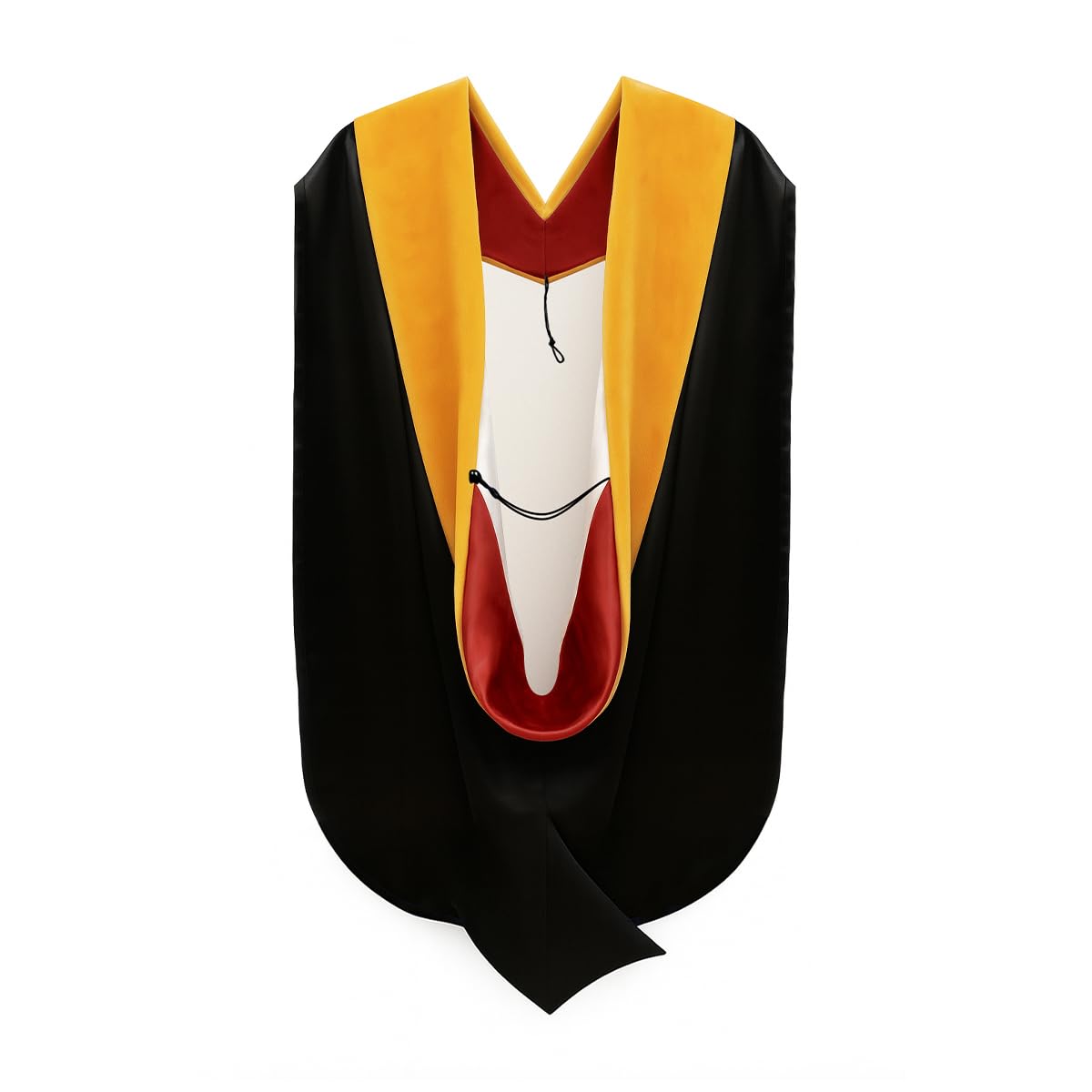 CLERKMANS Unisex Doctoral Graduation Hood for Doctorate Degree - University PhD Academic Hood