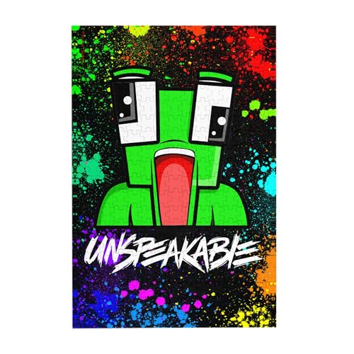 Jigsaw Puzzles 500 Pieces for Adults -Gmae Puzzle Unspeakables Wooden Puzzle - for Adults Teens, Family Decorations, Unique Puzzle Gift