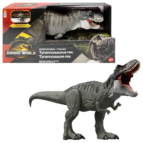 Mattel Jurassic World: El Renacer, Tiranosaurio Rex Supercolosal
