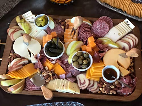 Linwnil Cheese Knife Set With Gift Box For Charcuterie Accessories Stainless Steel Knives With Wood Handle Cheese Slicer #TOP4