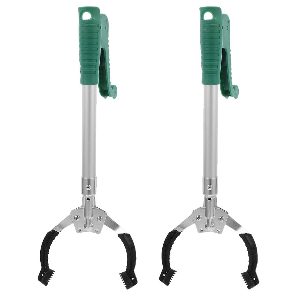 Müllgreifer mit Ergonomischem Griff 2 Stück Greifwerkzeug aus Kunststoff für Büros und Verschiedene Andere Einstellungen