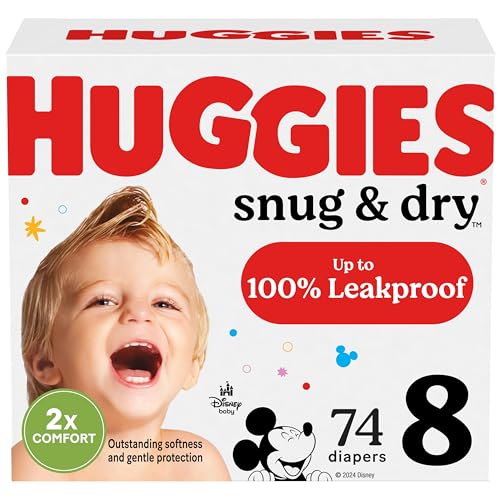 Image of HUGGIES SNUG&Dry HGEPK Diaper SZ8 74