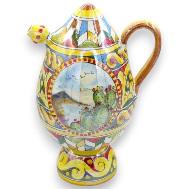 Bouteille d'eau de Caltagirone pour sublimer vos tables d'été au salon