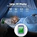 (4 Pack) Digital Infrared Temperature for Baby Kids Adults Non Contact Smart Sensor Accurate Instant Reading Ear Forehead Thermometer LED Display Ear Temperature Measure with Fever Alarm