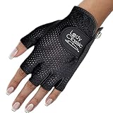 XEIRPRO New Lady Classic Women's Mesh Cool Half Golf Gloves with Premium CABRETTA Leather - Breathab