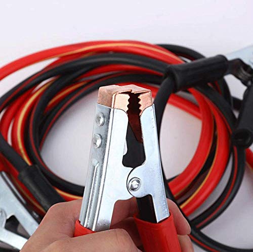 25mm² Auto Booster Jumper Cables Heavy Duty Commercial Grade Automotive Booster Cables For Car Van Truck (2500A 13Ft)