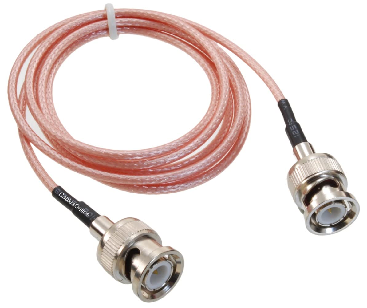 CablesOnline, 4ft. BNC Male to BNC Male RG316 Coax Low Loss RF Cable, RF-BC104