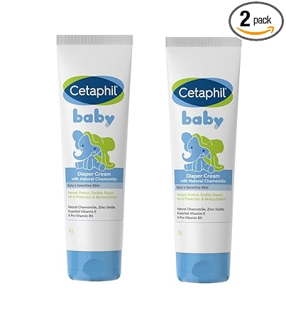 Cetaphil Baby Diaper Cream for All skin type - 70g - Pack of 2
