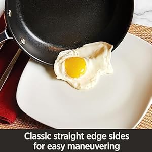 All-Clad HA1 Hard Anodized Non Stick Everyday Pan w/ Lid and Handles, 12 Inch, Induction, Oven Broiler Safe 500F, Lid Safe 350F, Deep Frying Pan, Skillet, Pots and Pans, Kitchen, Cookware, Black All Clad HA1 Hard Anodized Non Stick Everyday Pan w Lid and Handles 12 Inch Induction Oven Broiler Safe 500F Lid Safe 350F Deep Frying Pan Skillet Pots and Pans Kitchen Cookware Black