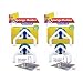 Sponge Holder (4 Pack) - Suction Cup Grips Sink, Gadget & Organizer Allows Water Draining from Dish Sponges or Scrubbers into Kitchen Sinks, Best Drying Rack, Plastic Rust Proof Caddy for Sponges