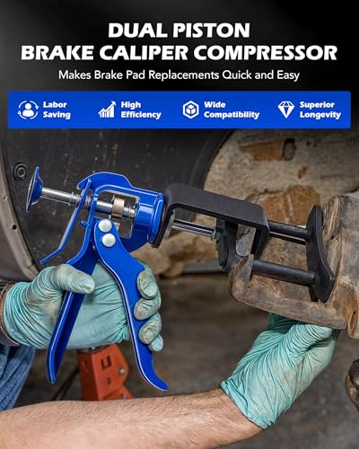 Image of OMT Dual Piston Brake Caliper Compression Tool for Pad Replacement