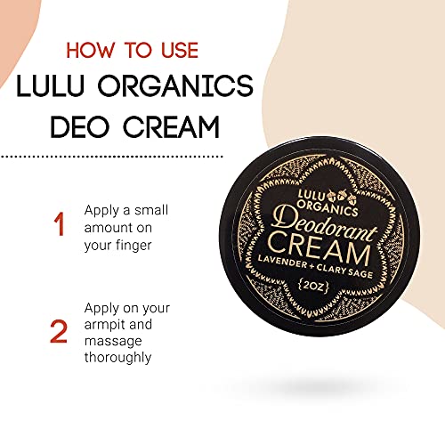 Crema Desodorante Natural Lavanda y Salvia 2 oz miniatura 7