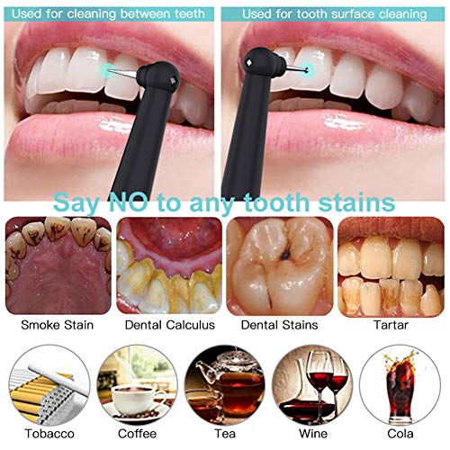 New Electric Dental Calculus Remover, Tooth Cleaner Portable Sonic Tartar Plaque Stain Remover for Teeth Cleaning Tools Kit