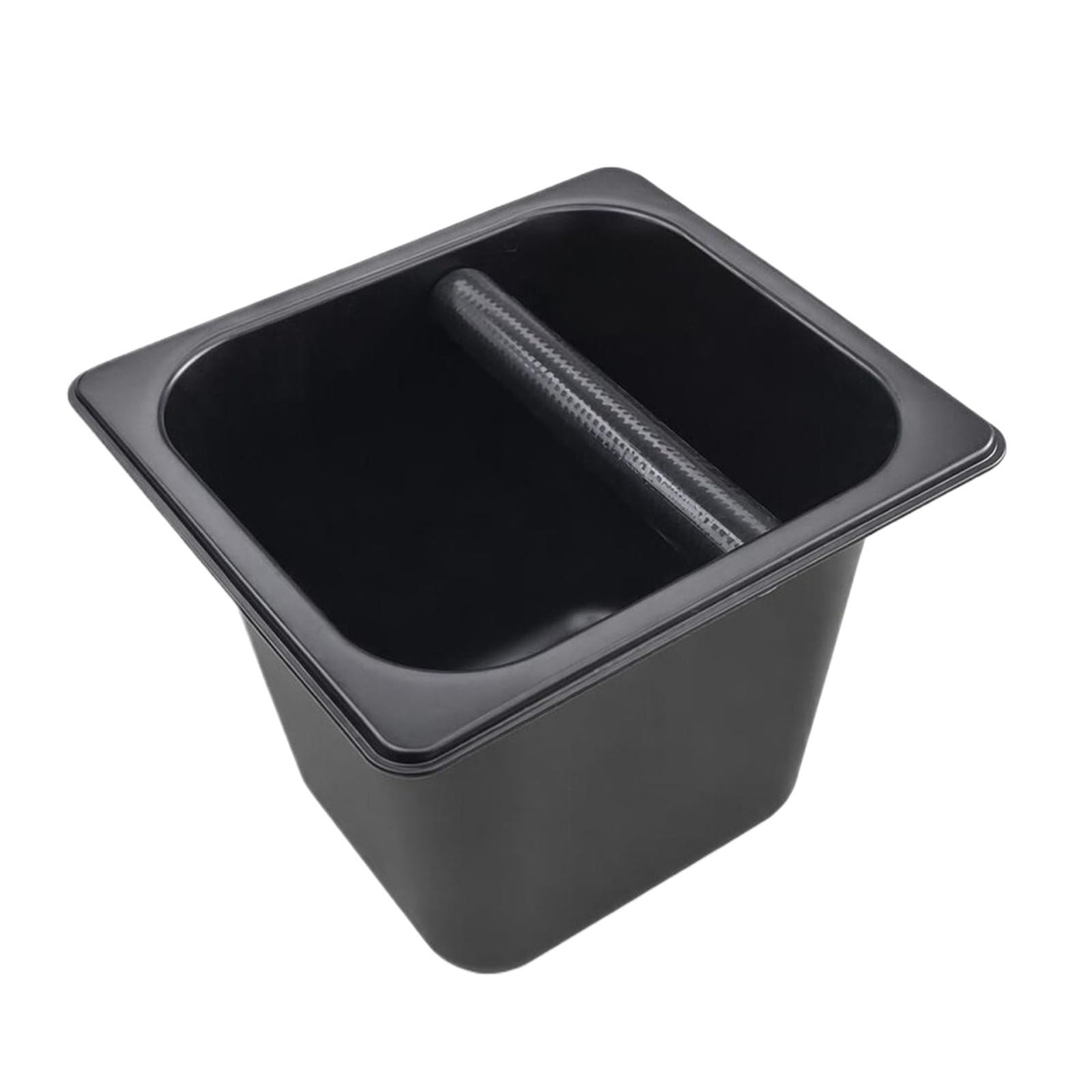 Tiroir À Café Knock Box, Compatible for Ninja, Acier Inoxydable | Noir, grande capacité, acier inoxydable 304, 1,5/2,2/5,3 ml, café(M)