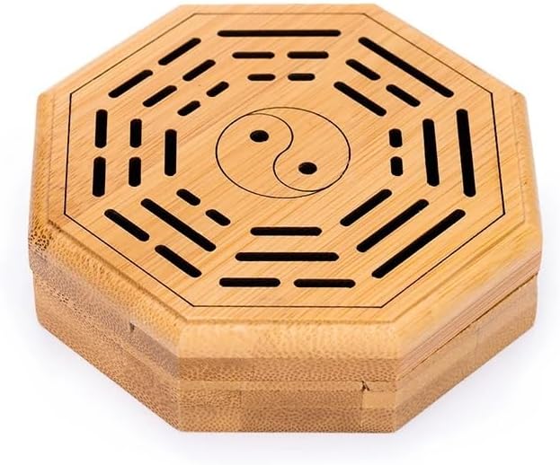 Incense Stick Holder Bamboo Incense Burner Coil Incense Burners Room Decoration Meditation Bamboo Censer Indoor Incense Holder Incense Holder for Sticks(E)