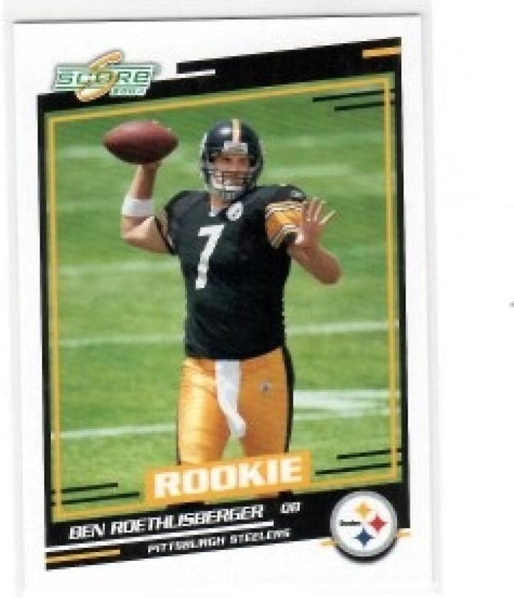2004 Score #381 Ben Roethlisberger Pittsburgh Steelers (RC - Rookie Card) NM-MT NFL Football