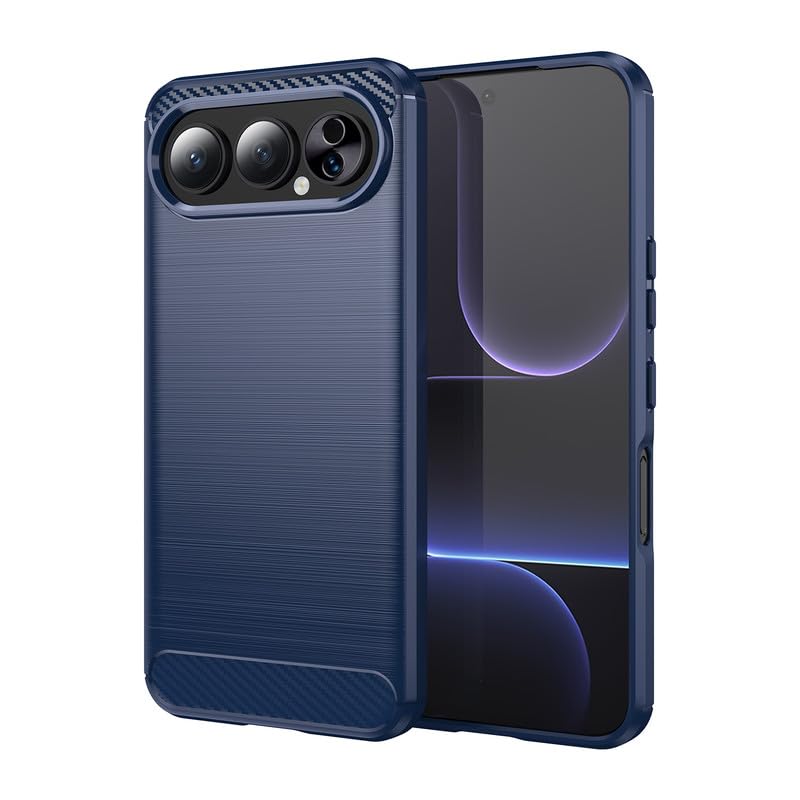 Image of Basic Case for Honor 500 /500 Pro (Carbon Fibre Blue)