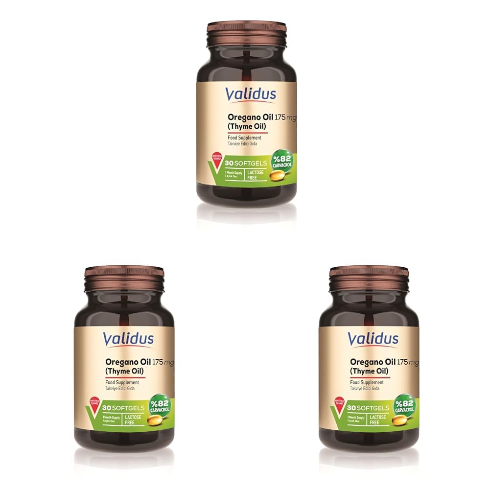 Validus Oregano Oil 30 Softgel (3 paketi)