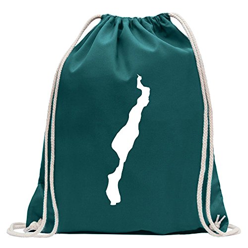 Koenigssee – Mochila deportiva de algodón con cordón