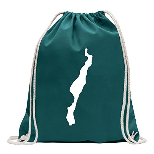 Koenigssee – Mochila deportiva de algodón con cordón