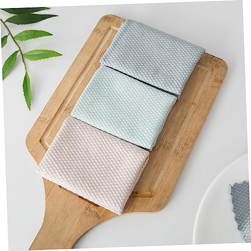 MOTHNUR 6 Piezas paño de Limpieza bayeta limpiacristales cleanseen paños cleansen paños cleanseen bayeta paños de Limpieza Toalla batería de Cocina Plato Trapo de Limpieza Cocina