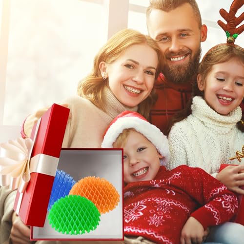 Easter Gifts for Kids 2 Pack Stretchy Fidget Toy, Fidget Wiggler, Cute Squishy Fidget Desk Toy, Resistance Fidget Toys Stress & Anxiety Relief, Birthday & Valentines Day Gifts for Him - Image 5
