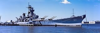 Posterazzi PPI151473 USS Battleship Camden New Jersey USA Poster Print, 6 x 18