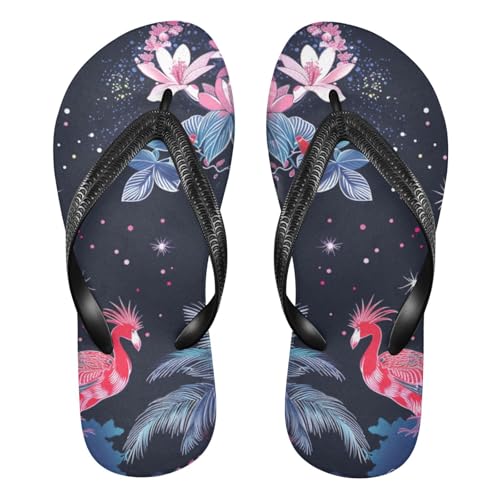 siphylline Chanclas de goma de estilo chino tropical espacial para hombre, ligeras, para el hogar, Estilo chino tropical espacial, X-Large