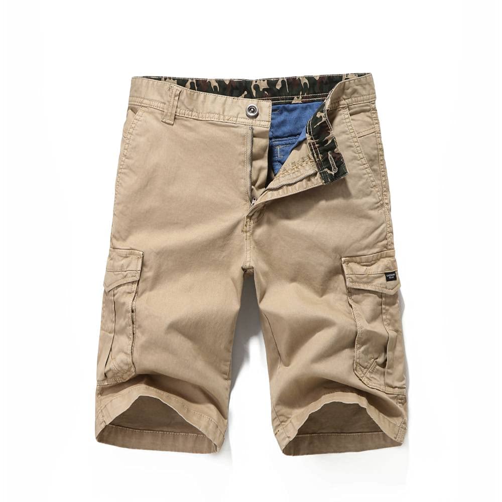 CULTZ Essentials Lightweight Stretch Cargo Shorts Men Shorts