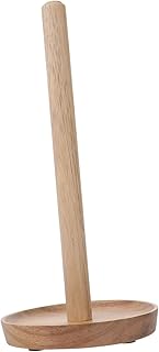 HOMSFOU 1 Rollo De Papel Higiénico De Madera Maciza para Baño Rústico Marrón para El Hogar De Repuesto Funcional Sencillo Creativo Elegante para Papel Higiénico Color Oscuro