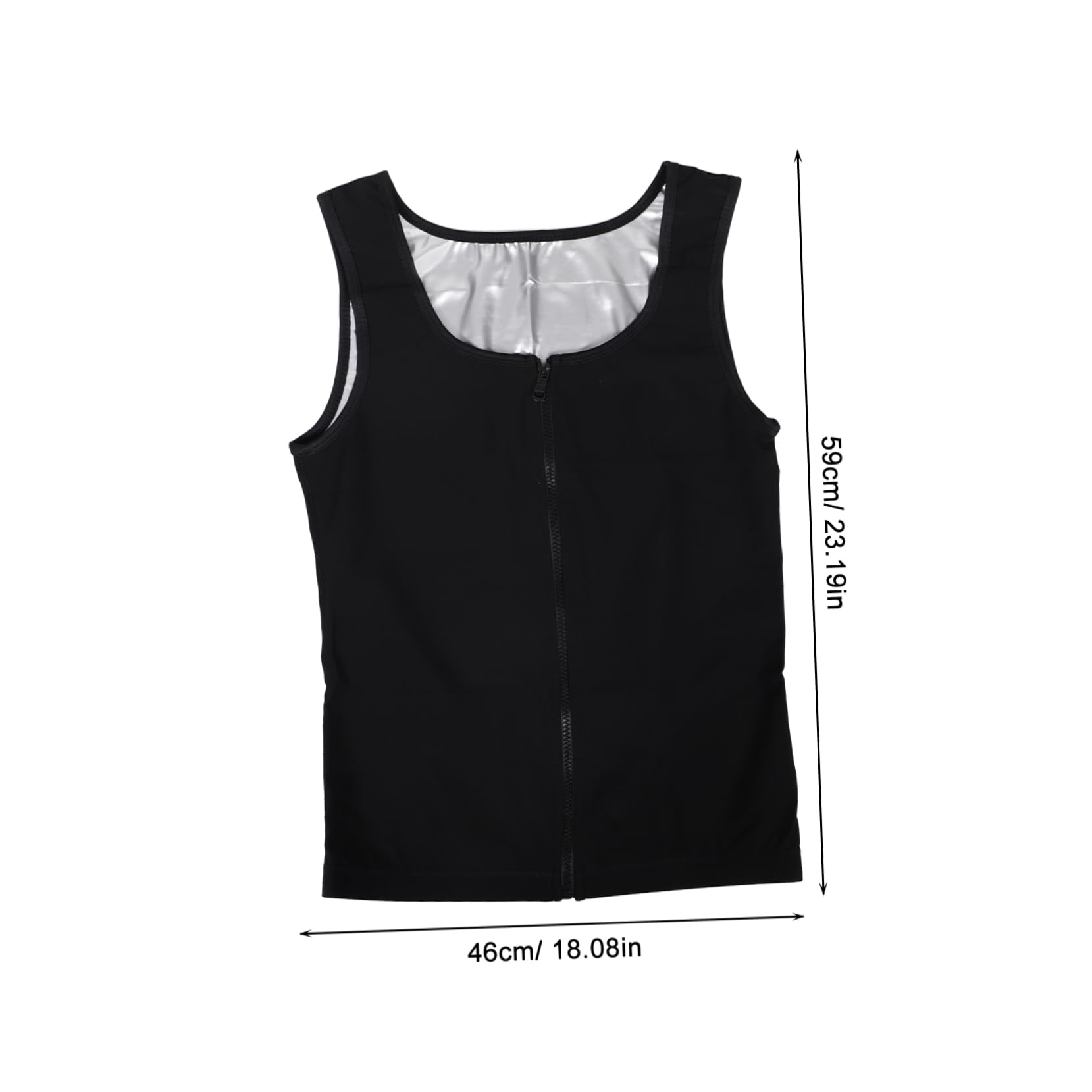 Yardwe Men's Workout Compression Shirt Quick Dry Sweat Suit for Running Gym Yoga Tummy Control Vest