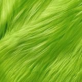 Green fake fur (for the ears)