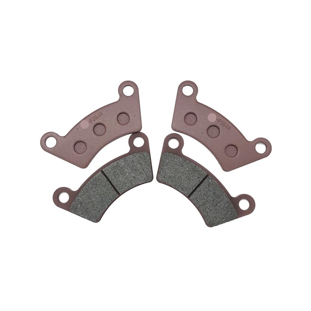 Plaquettes de frein arrière pour quad 260cc 300cc D300 G300 H300 ATV - 2 paires