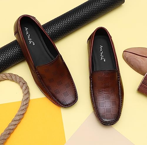 Image of ARAMISH Men's Genuine Leather Loafers