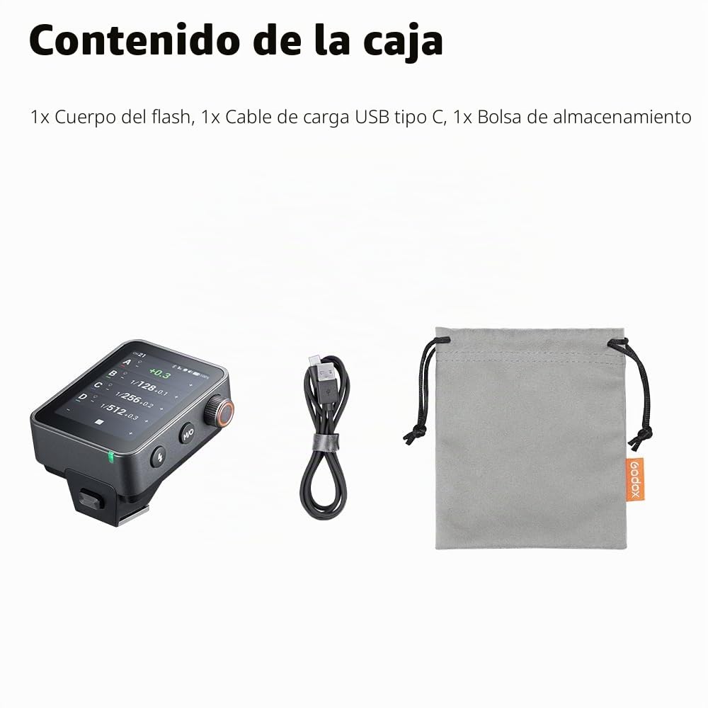 Godox X3 Pro-C X3Pro C TTL Disparador de flash inalámbrico para Canon, pantalla táctil LCD de 2.4 pulgadas, batería de iones de litio integrada de 2930 mAh, sistema X inalámbrico de 2.4 GHz con 3