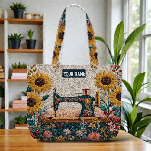 Bolso acolchado personalizado para máquina de coser miniatura 5