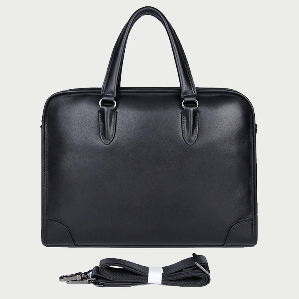 Mallette d'affaires bandeau pour sac à main en peau de vache sac d'ordinateur femme chic