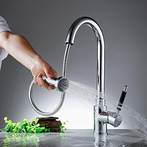 Nouveau robinet de cuisine multifonction avec douchette extractible eau chaude - 6